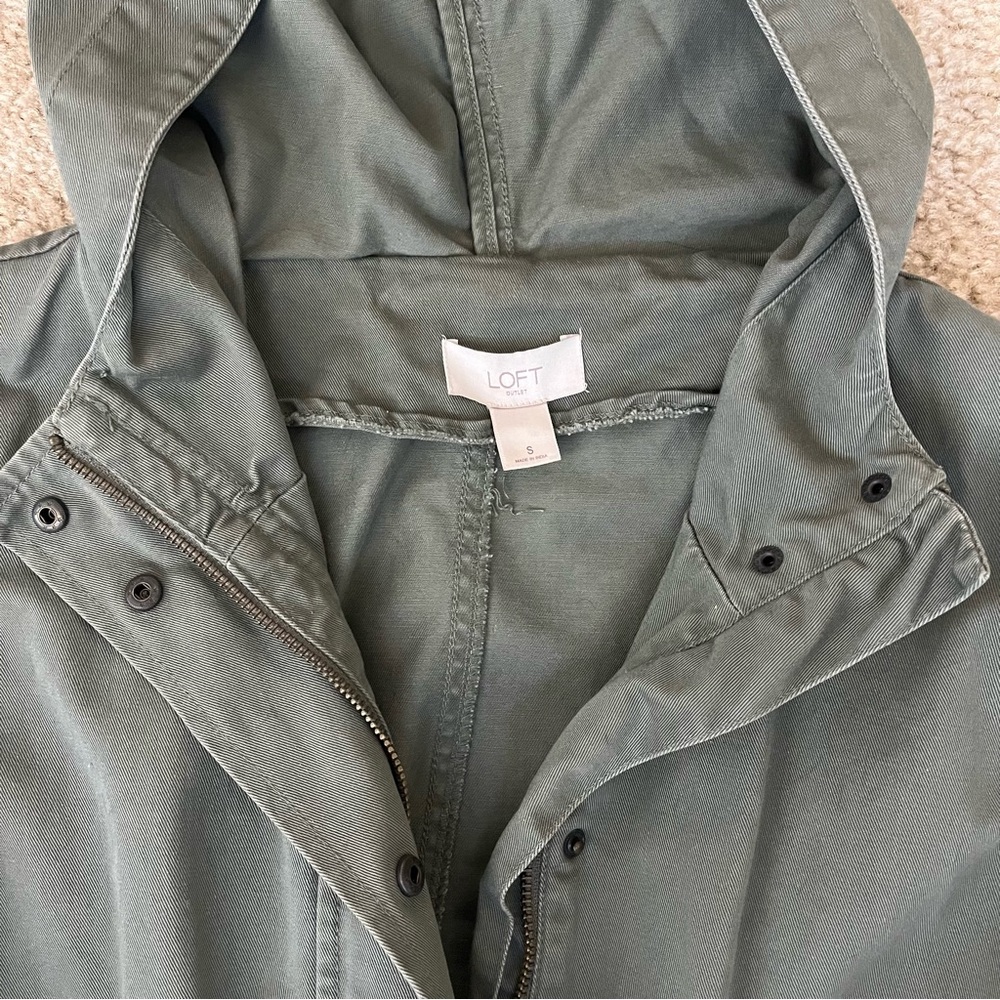 Green utility jacket - Picture 2 of 3